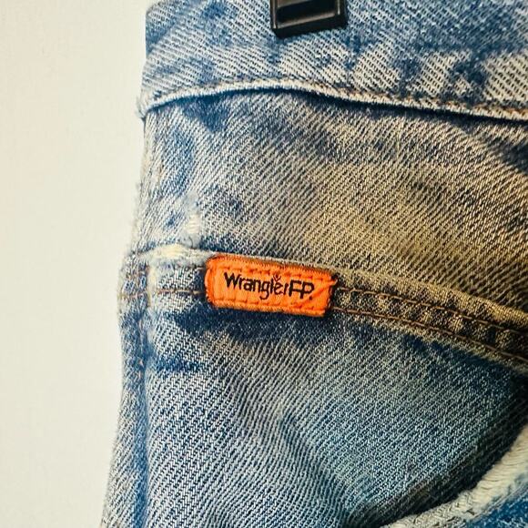 VINTAGE WRANGLER FR Denim Riggs Workwear Flame Resistant Carpenter Jeans 38x32 - Picture 8 of 16